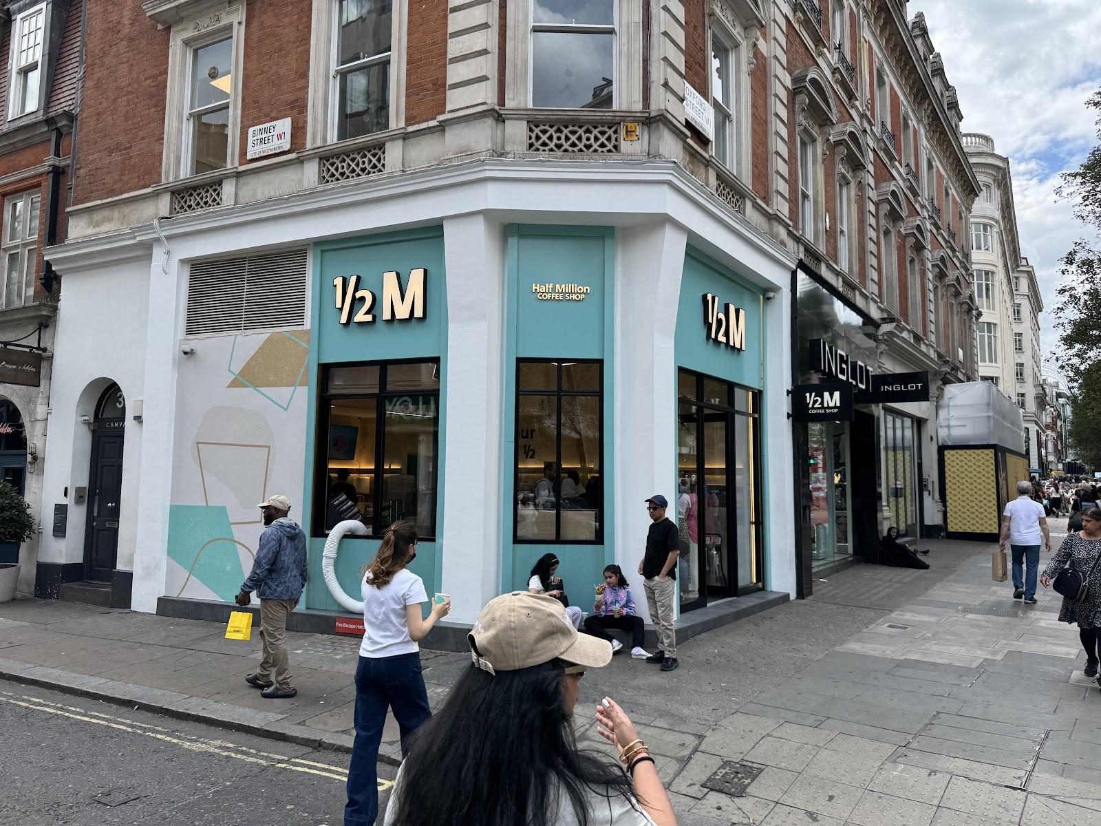 Mayfair coffee shops